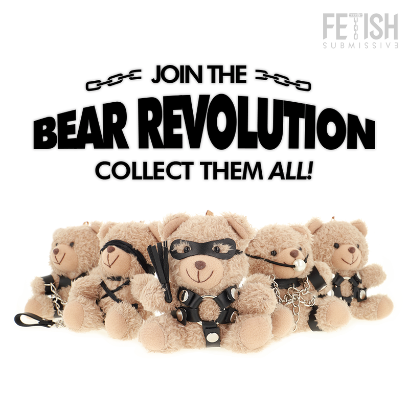 Peluche BDSM Fetish Submissive Rebel Toys Ted Bear — Modello 2
