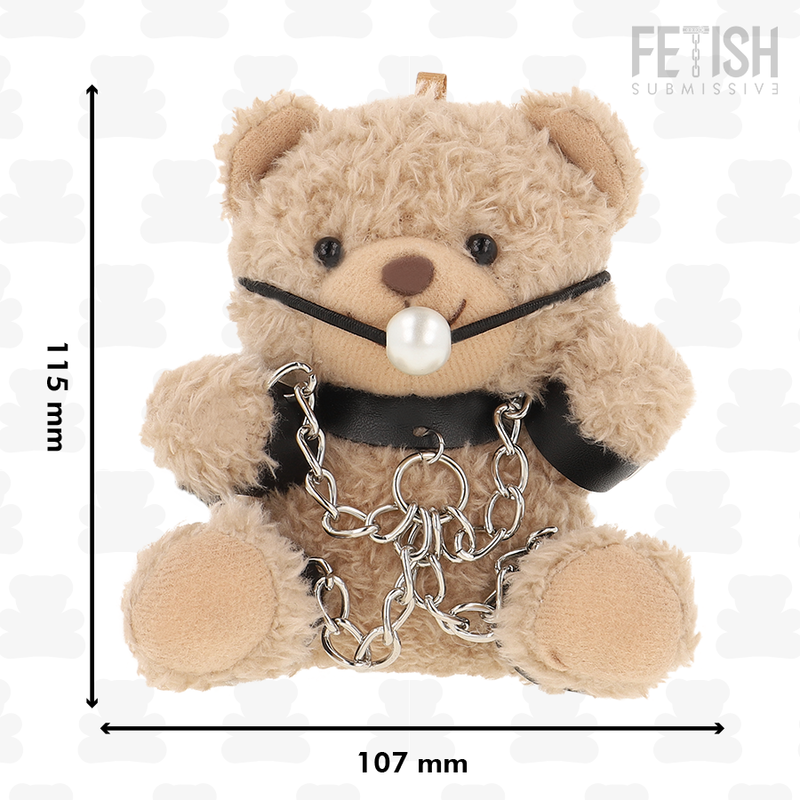 Peluche BDSM Fetish Submissive Fozzie — Orsacchiotto Bondage