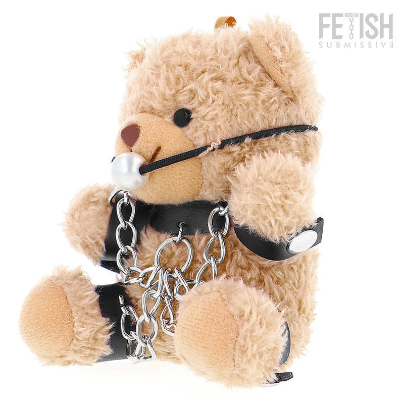 Peluche BDSM Fetish Submissive Fozzie — Orsacchiotto Bondage