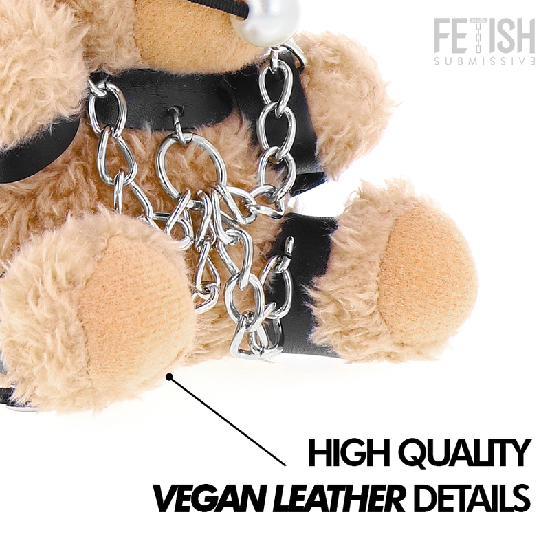Peluche BDSM Fetish Submissive Fozzie — Orsacchiotto Bondage