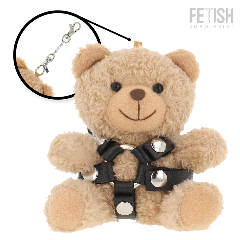 Peluche BDSM Fetish Submissive Bongo Teddy Bear — Modello 4