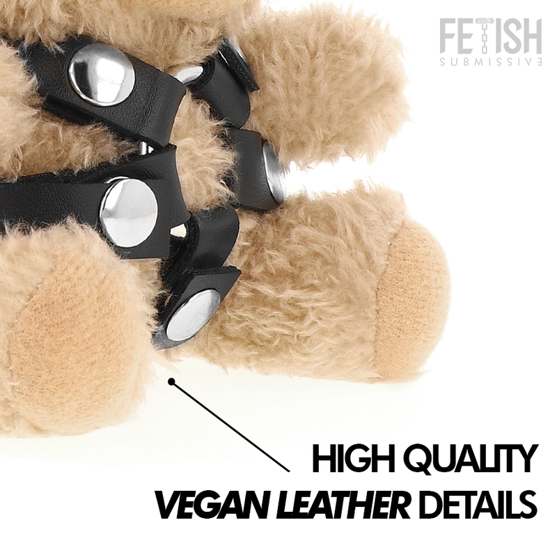 Peluche BDSM Fetish Submissive Bongo Teddy Bear — Modello 4
