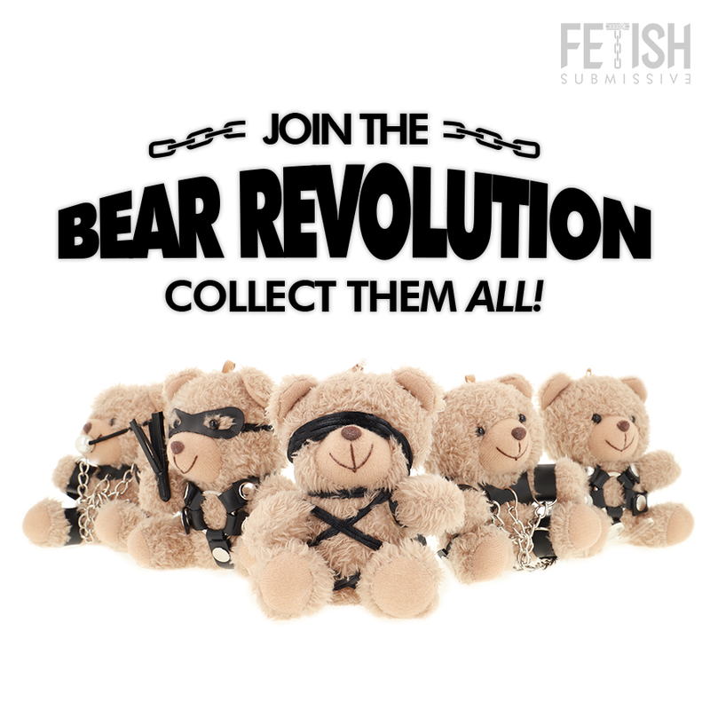 Peluche BDSM Fetish Submissive Rebel Toys Winnie — Orsacchiotto