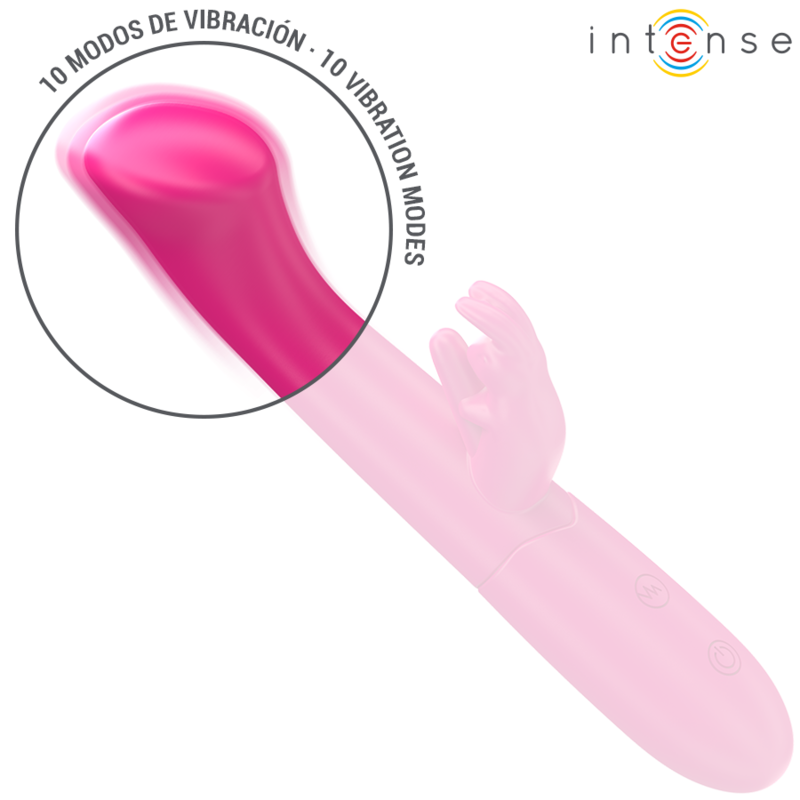 Vibratore Rabbit Intense Julieta — 10 Vibrazioni, 18,6 cm