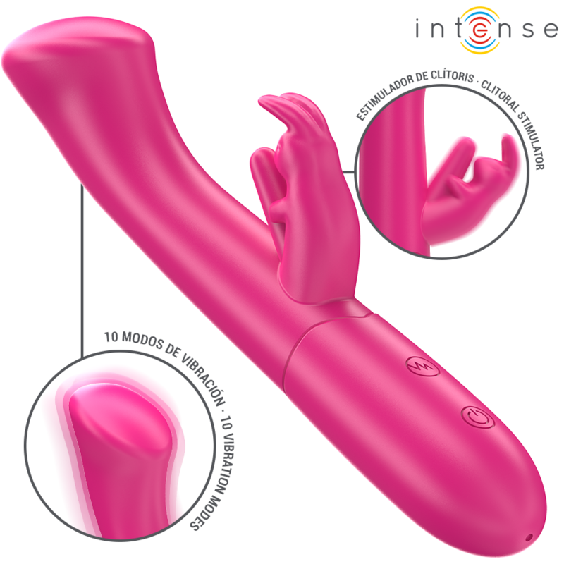 Vibratore Rabbit Intense Julieta — 10 Vibrazioni, 18,6 cm