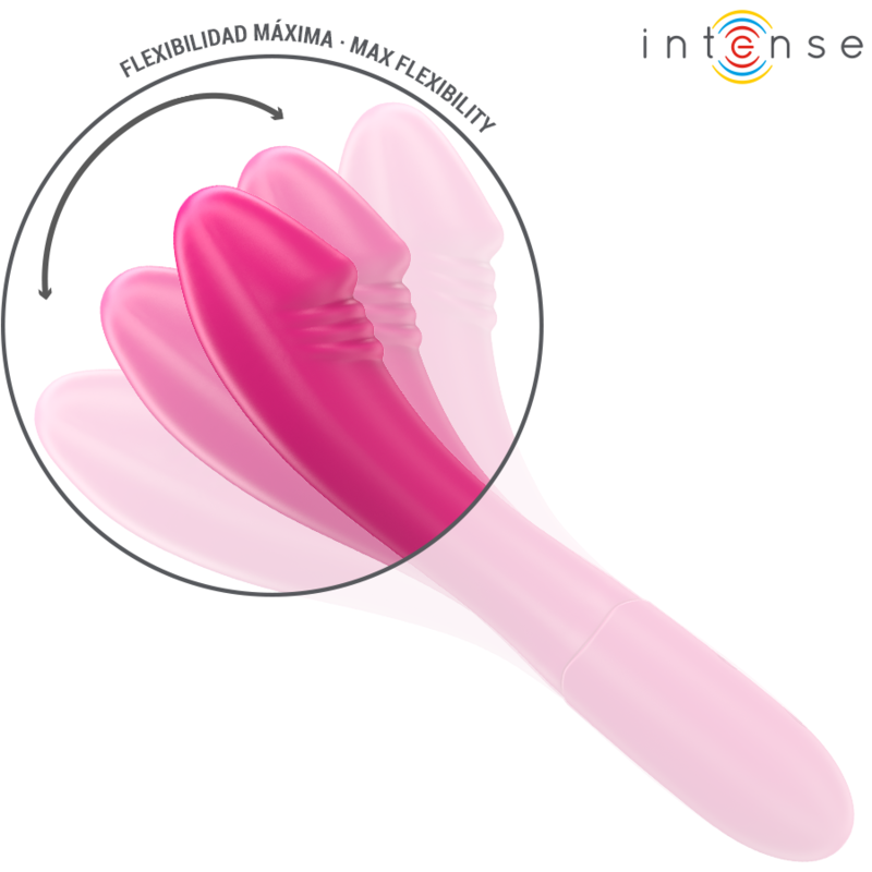 Vibratore Classico Flessibile Intense Belinda — 10 Modalità, 19 cm