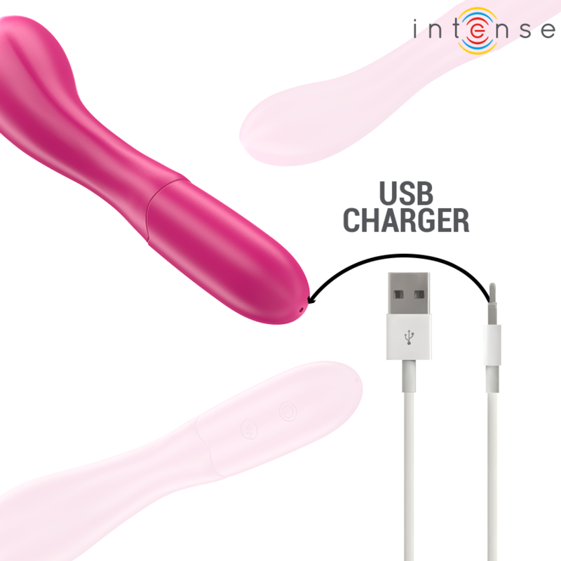 Vibratore Flessibile Intense Lisette — 10 Modalità, 19 cm