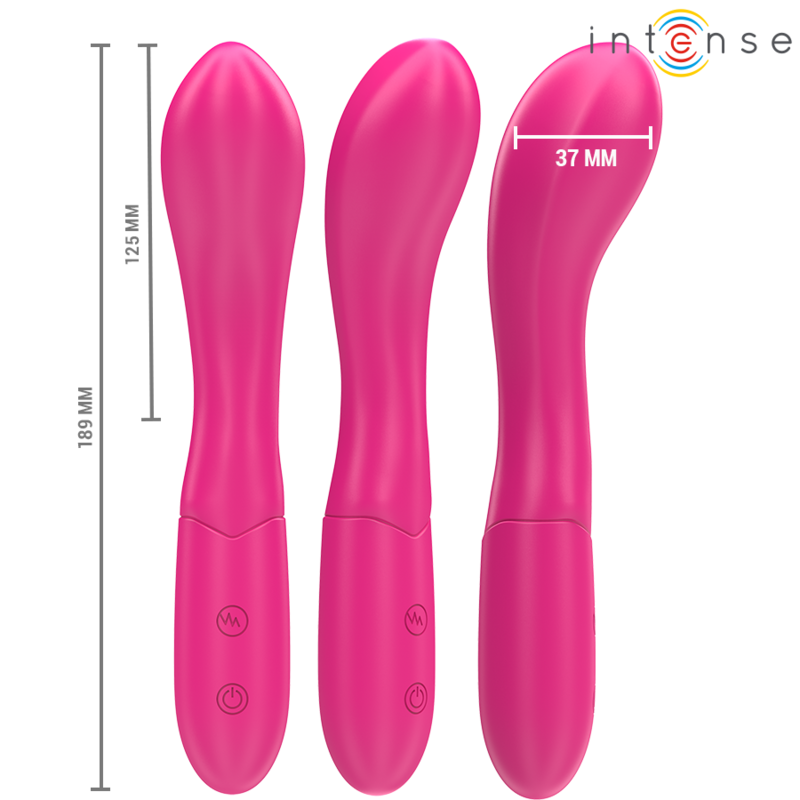 Vibratore Flessibile Intense Lisette — 10 Modalità, 19 cm