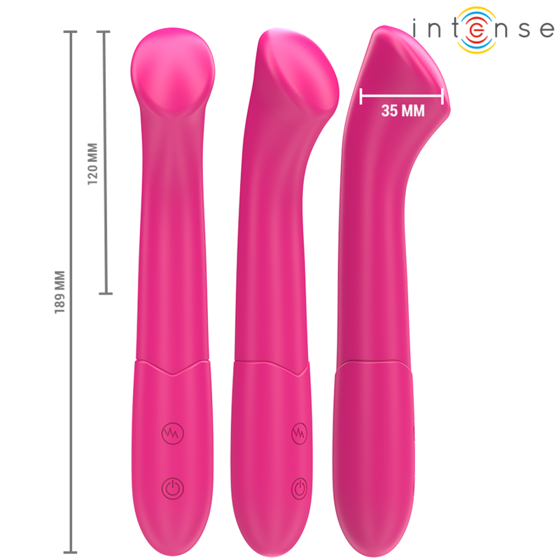 Vibratore Flessibile Intense Paty — 10 Vibrazioni, 19 cm