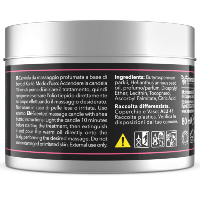 Candela da Massaggio Erotico Intimateline Luxuria — Uva e Fragola