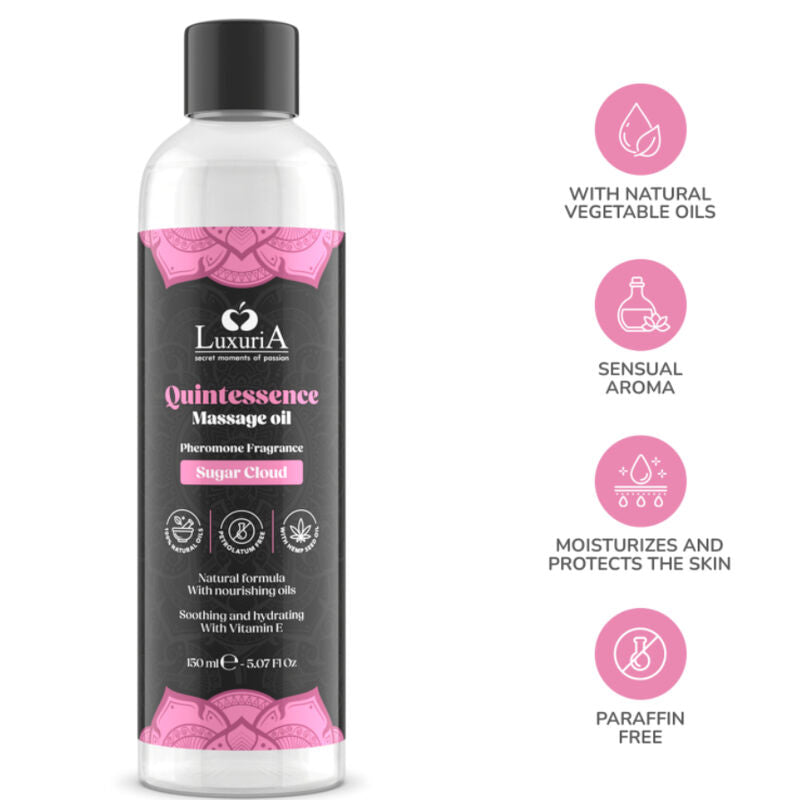 Olio da Massaggio Erotico Intimateline Luxuria Sugar Cloud — 150 ml