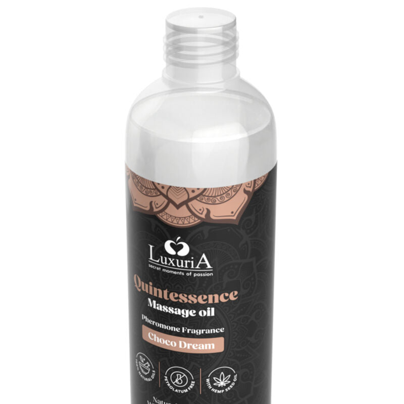 Olio da Massaggio Erotico Intimateline Luxuria — Cioccolato 150 ml