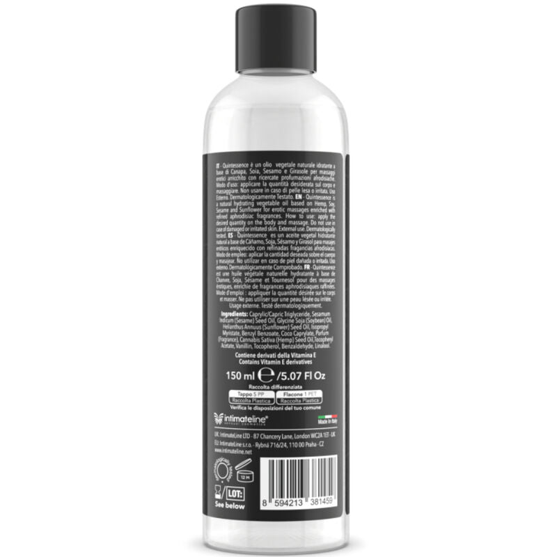 Olio da Massaggio Erotico Intimateline Luxuria — Cioccolato 150 ml