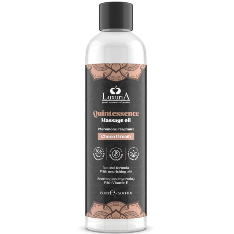 Olio da Massaggio Erotico Intimateline Luxuria — Cioccolato 150 ml