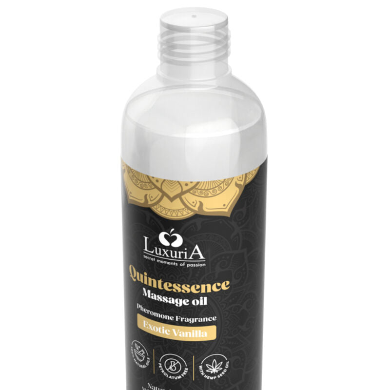 Olio da Massaggio Erotico Intimateline Luxuria — Vaniglia, 150 ml