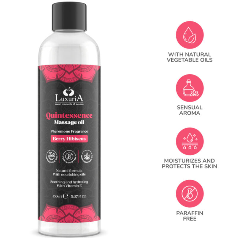 Olio da Massaggio Erotico Intimateline Luxuria — Bacche 150 ml