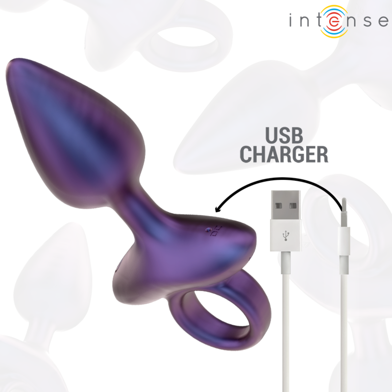 Plug Anale Vibrante con Telecomando Intense Michael 2