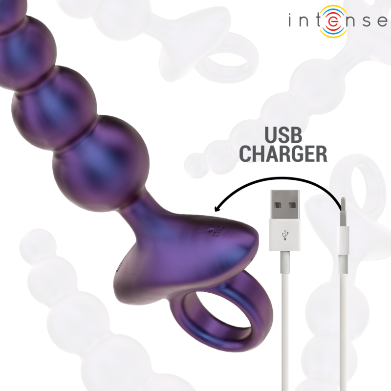 Plug Anale Vibrante con Telecomando Intense Tito — 10 Modalità