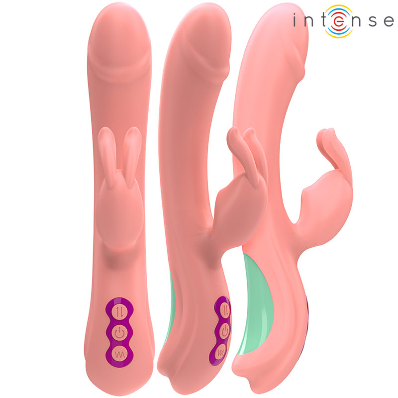Vibratore Rabbit Punto G Intense Rachel — 5 Modalità, 23 cm