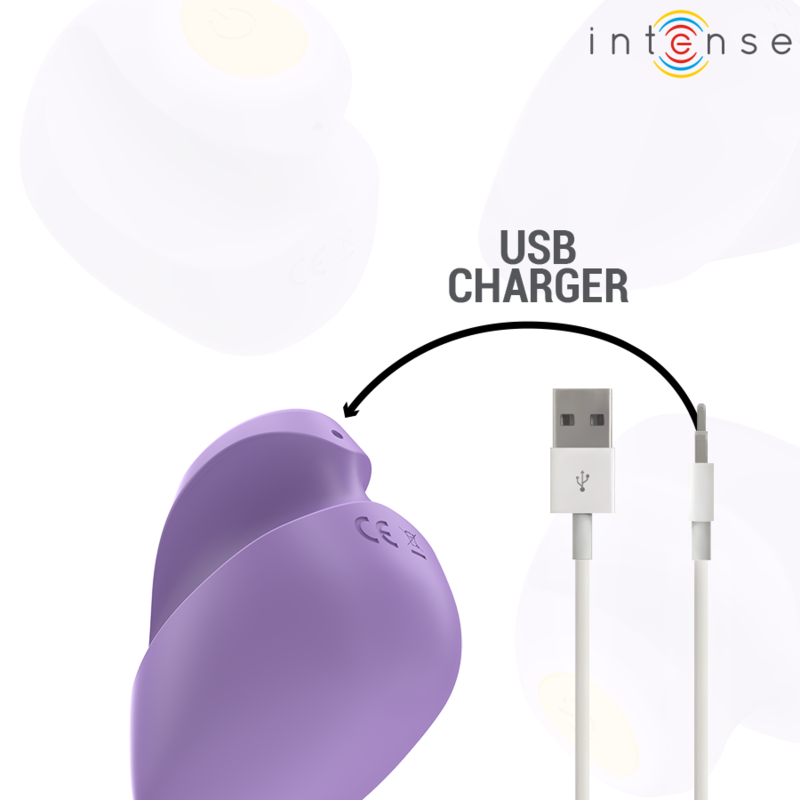 Stimolatore Clitoride Intense Ursula — 10 Modalità, Viola