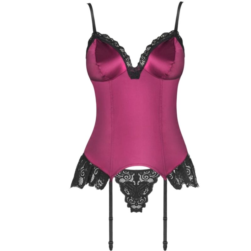 Corsetto con Perizoma Livco Corsetti Agrafena CF 90436 — Bordeaux