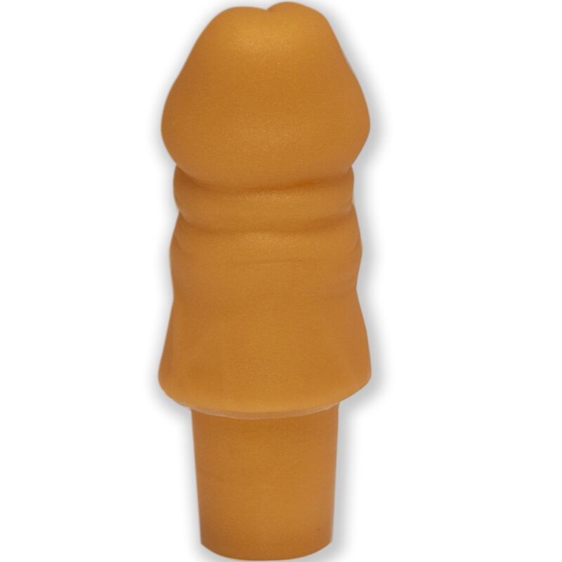 Tappo Bottiglia a Forma di Pene Diablo Picante — Dorato