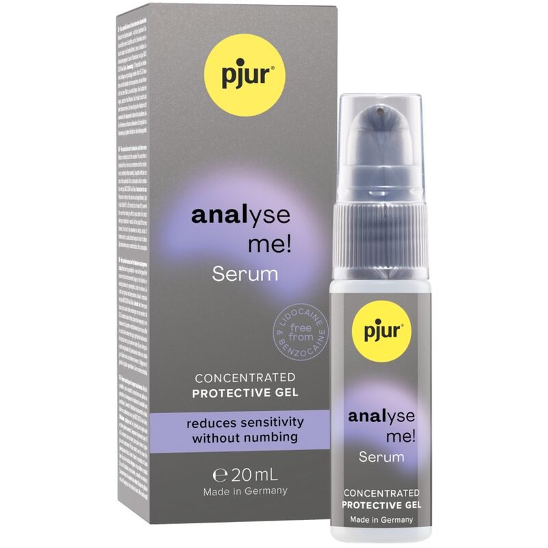 Gel Comfort Anale Pjur Analyze Me — Siero Protettivo, 20 ml
