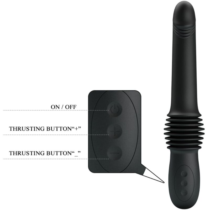 Vibratore da Mutandine Pretty Love Pazuzu — 10 Modalità