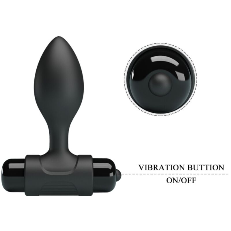 Plug Anale Vibrante Pretty Love Vibra Butt — 10 Modalità