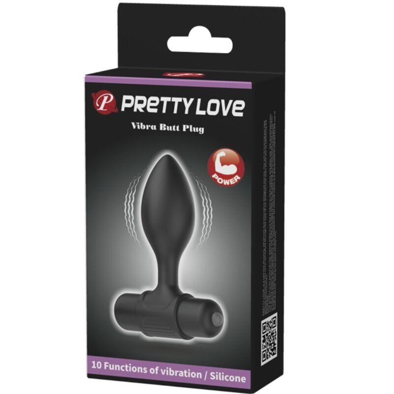 Plug Anale Vibrante Pretty Love Vibra Butt — 10 Modalità