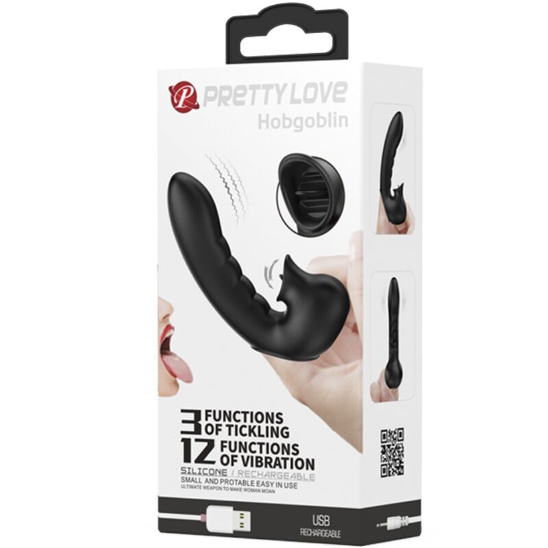 Stimolatore Dita Vibrante Pretty Love Hobgoblin — 12 Modalità