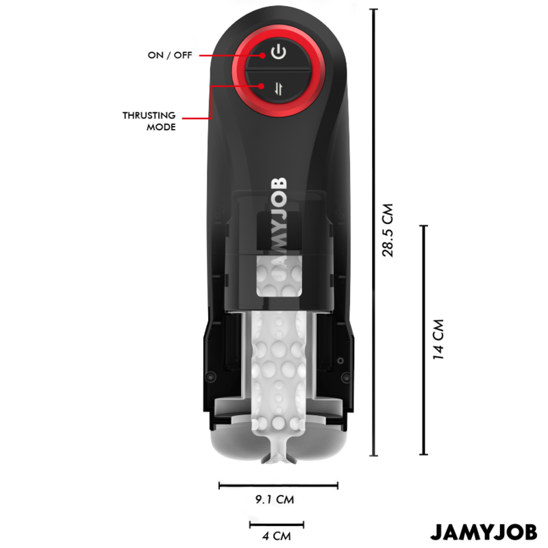 Masturbatore Automatico Jamyjob Gravity — 5 Modalità Aspirazione
