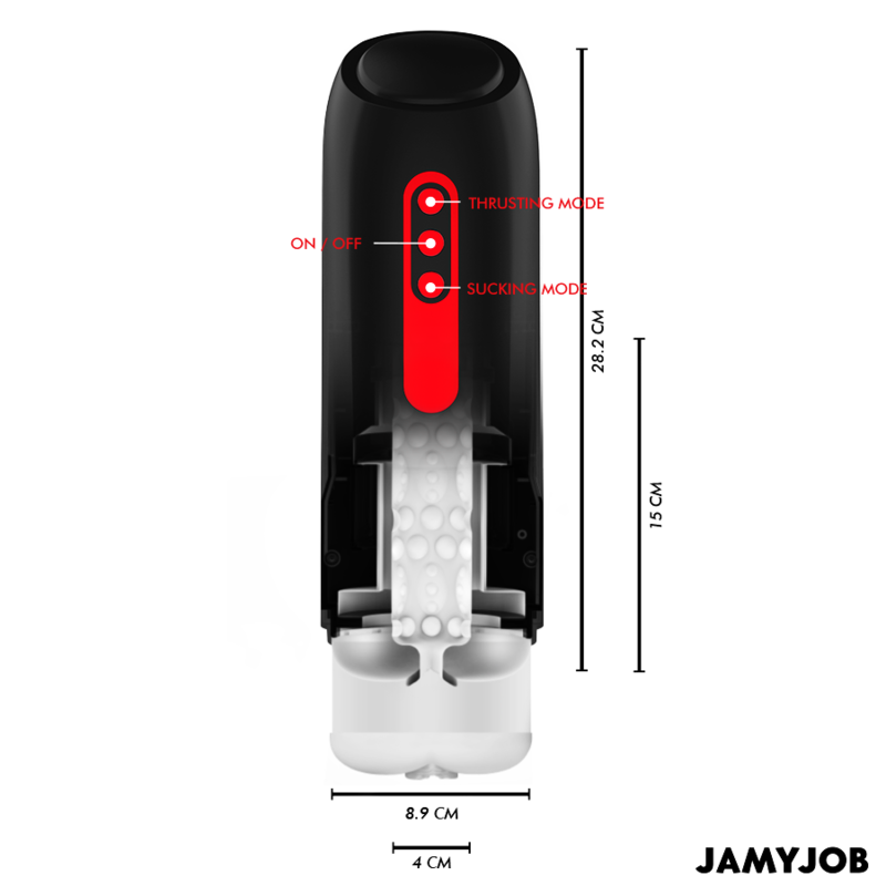 Masturbatore Automatico Jamyjob Phantom — 5 Modalità