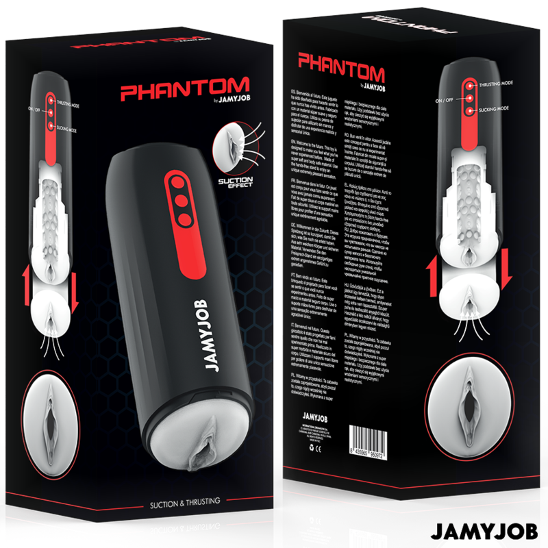 Masturbatore Automatico Jamyjob Phantom — 5 Modalità