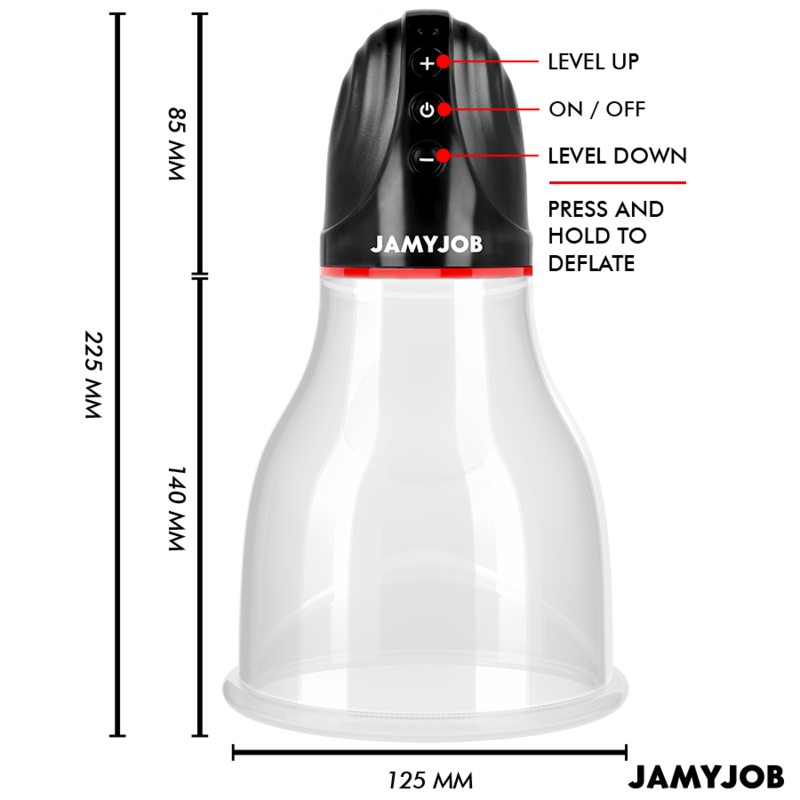 Pompa Testicolare Automatica Jamyjob Xpand Lite — 3 Livelli