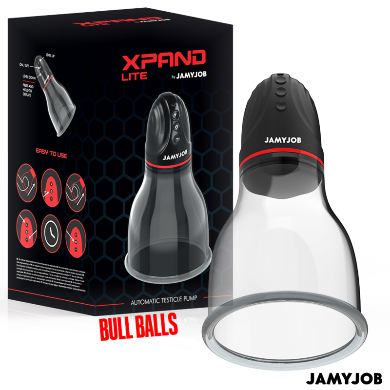 Pompa Testicolare Automatica Jamyjob Xpand Lite — 3 Livelli