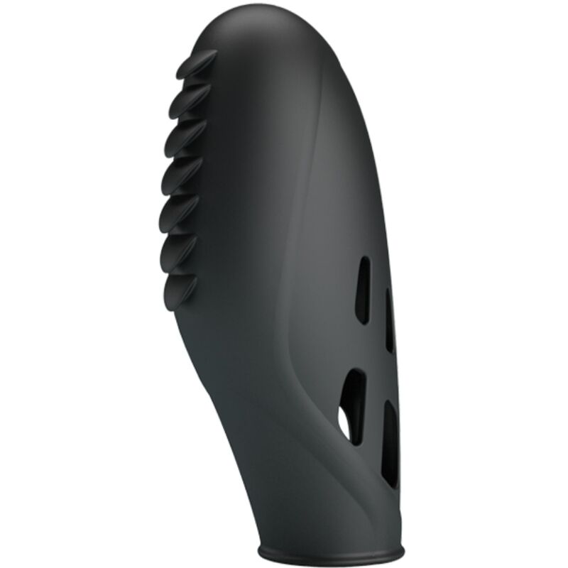 Vibratore da Dito in Silicone Pretty Love Gilo — Nero