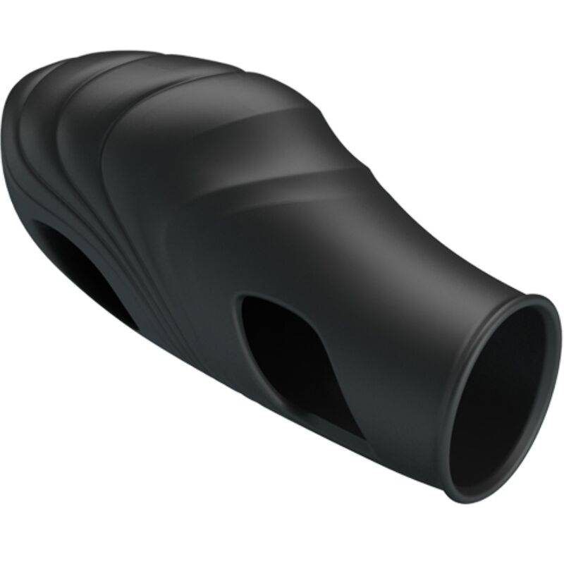 Vibratore da Dito Pretty Love Lich — Silicone, Nero
