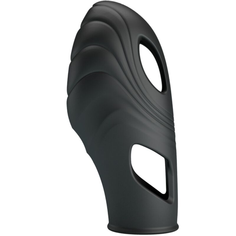 Vibratore da Dito Pretty Love Lich — Silicone, Nero