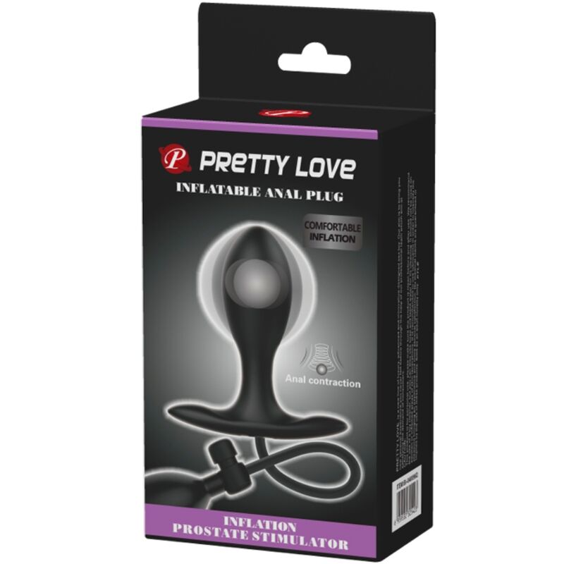 Plug Anale Gonfiabile Pretty Love Bi-040096Q — Nero