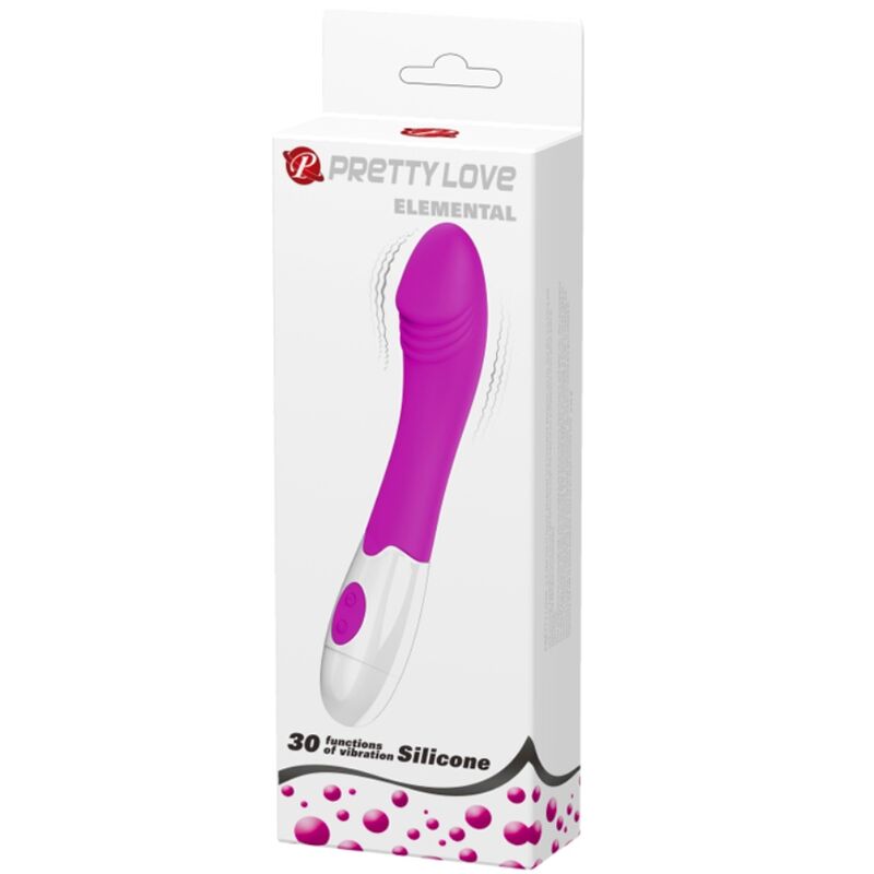 Vibratore Punto G Pretty Love Elementale — 30 Modalità, Viola