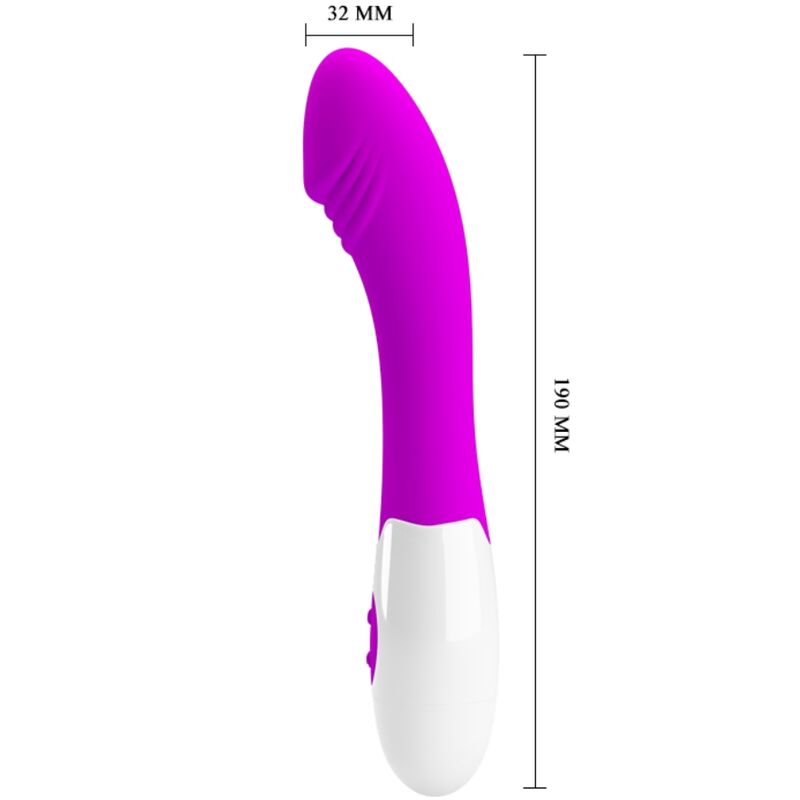 Vibratore Punto G Pretty Love Elementale — 30 Modalità, Viola