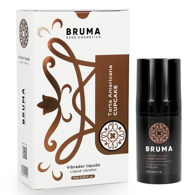 Gel Orgasmico al Gusto Cupcake Bruma — Vibratore Liquido 15 ml