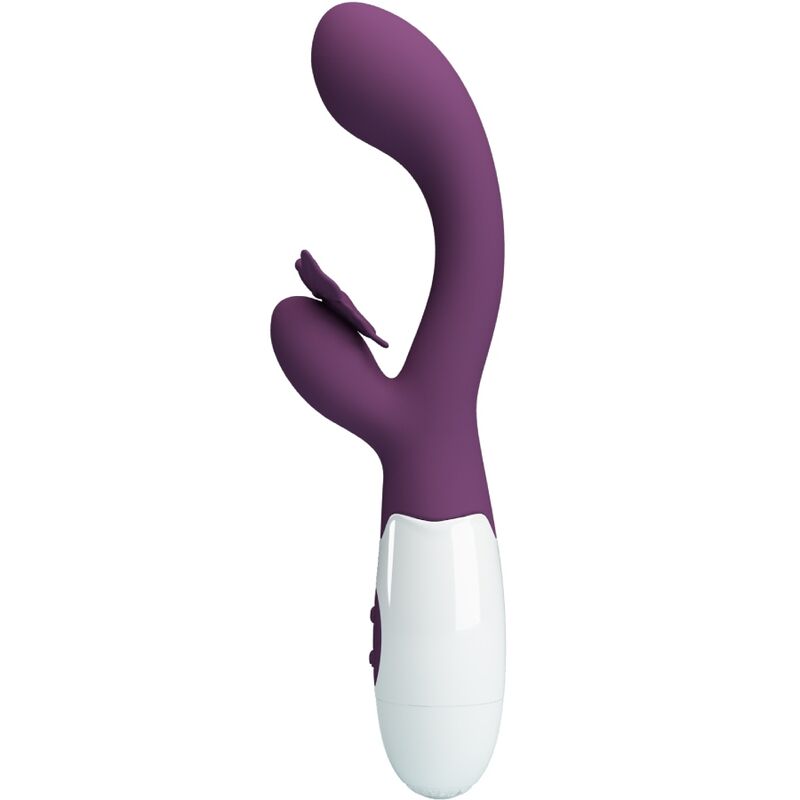 Vibratore Rabbit Clitoride Pretty Love Butterfly Kiss — Viola