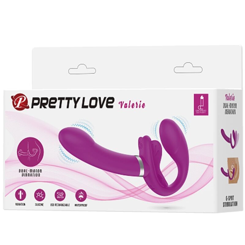 Imbracatura Strapless Vibrante Pretty Love Valerie — 12 Modalità
