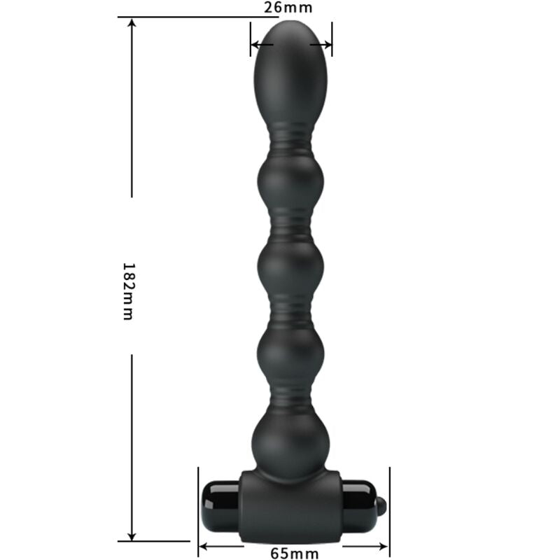 Plug Anale Vibrante Pretty Love Lynn — Silicone, 10 Modalità