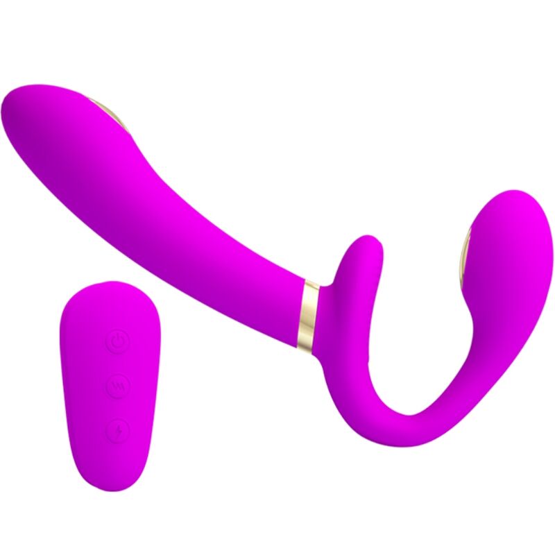 Imbracatura Strapless Vibrante Pretty Love Thunderbird — Viola