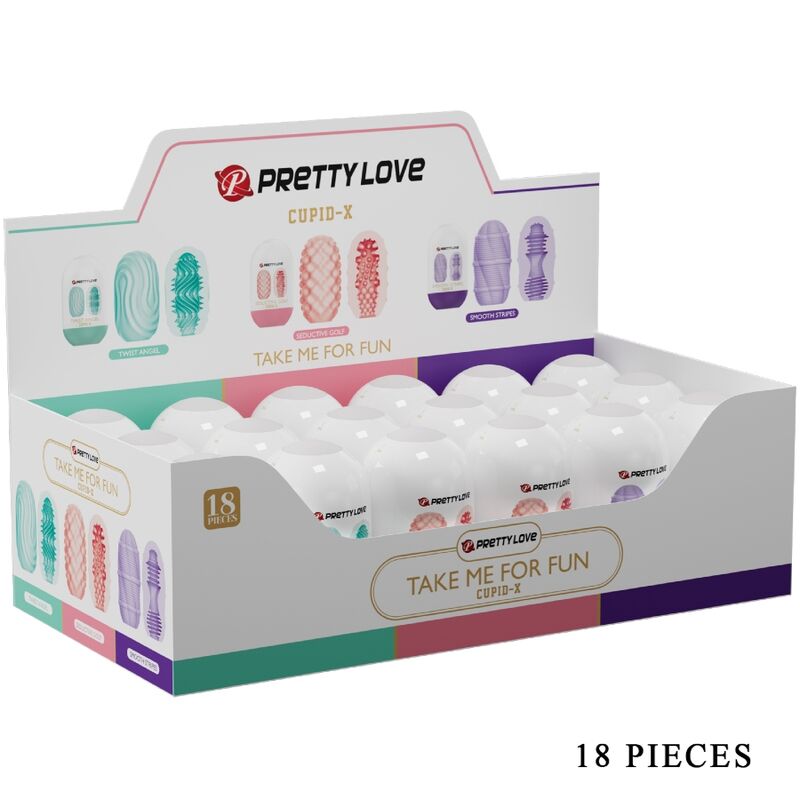Masturbatore Maschile con Texture Pretty Love Cupid X