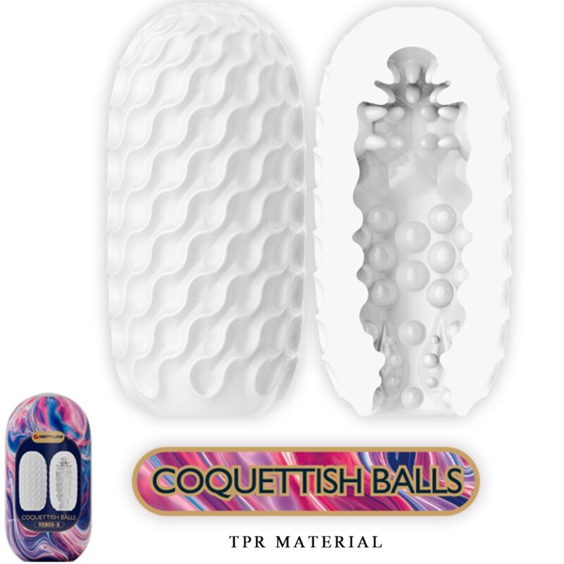 Masturbatore Maschile Pretty Love Coquetish Balls — Silicone