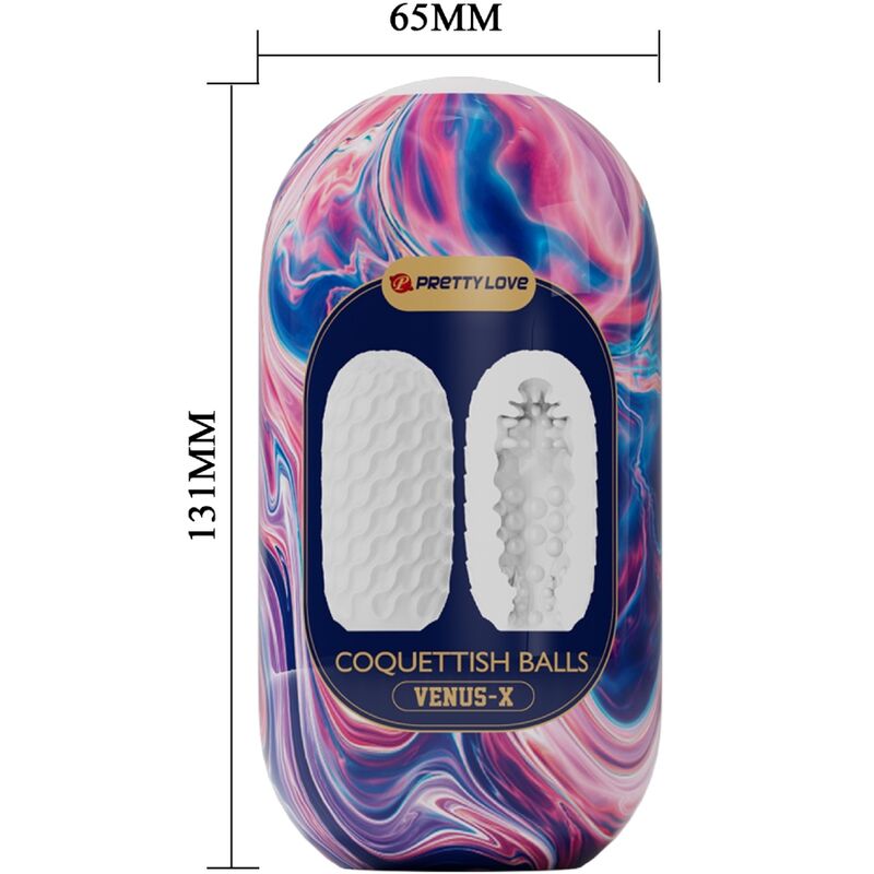 Masturbatore Maschile Pretty Love Coquetish Balls — Silicone